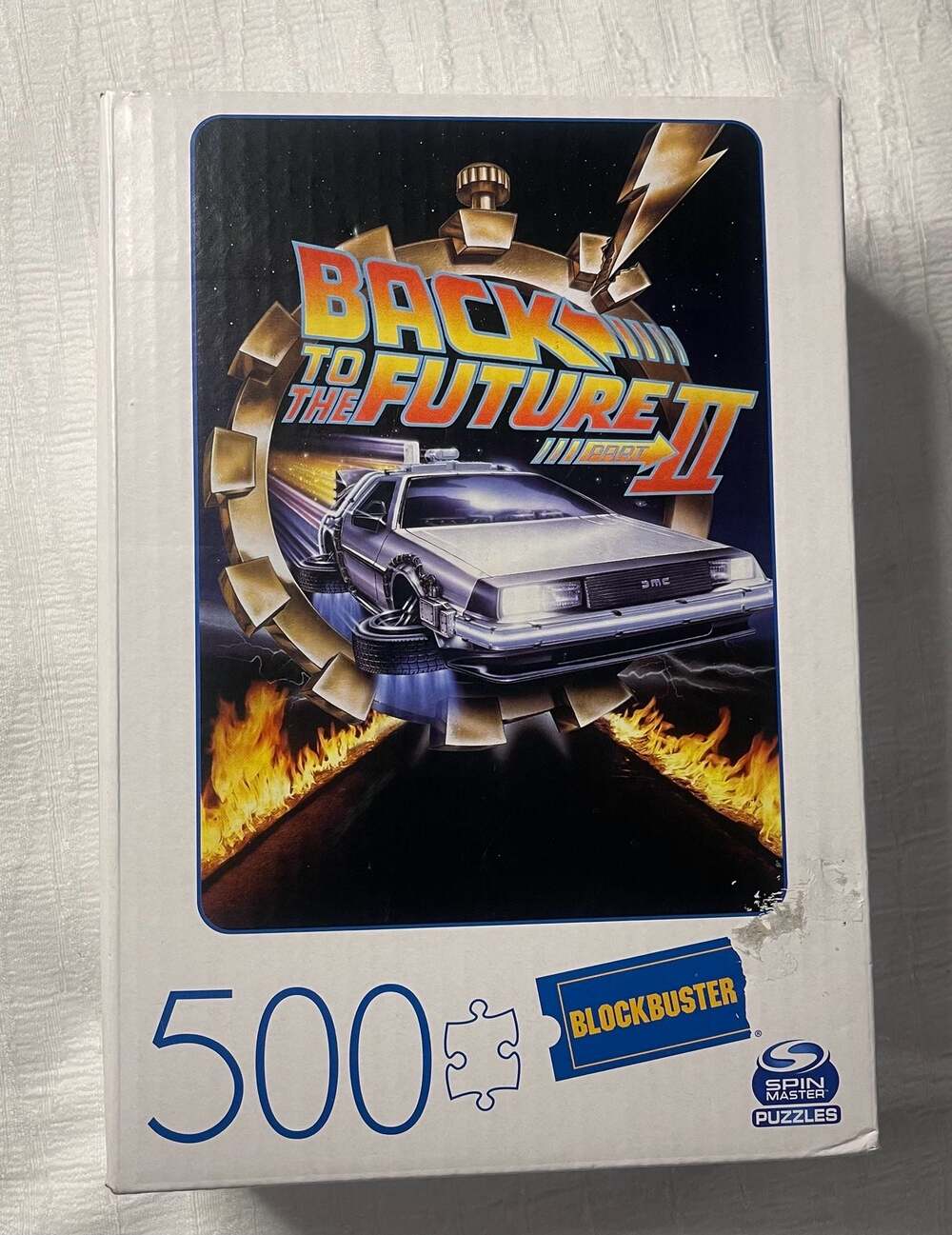 Back to the Future II Blockbuster Retro VHS Case 500-Piece Jigsaw Puzzle